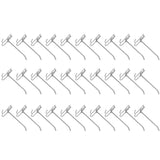 30pcs Supermarket Hook Iron Grid Shelf Hook Jewelry Display Shelf Hook 3.5mm Thickness15cm / 5.9in Long