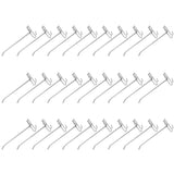 30pcs Supermarket Hook Iron Grid Shelf Hook Jewelry Display Shelf Hook 3.5mm Thickness20cm / 7.9in Long