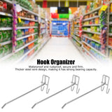 30pcs Supermarket Hook Iron Grid Shelf Hook Jewelry Display Shelf Hook 3.5mm Thickness20cm / 7.9in Long In Australia - Darrahopens