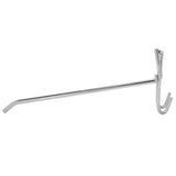 30pcs Supermarket Hook Iron Grid Shelf Hook Jewelry Display Shelf Hook 3.5mm Thickness20cm / 7.9in Long