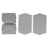 Window Groove Cleaning Brush Detachable Window Track Door Corner Household Cleaning ToolGray