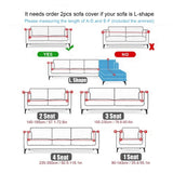Soft Elastic Couch Slipcover Protector Sofa Cover for Home Living Room Bedroom Supplies1 Seater