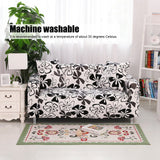 Soft Elastic Couch Slipcover Protector Sofa Cover for Home Living Room Bedroom Supplies3 Seater