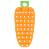 Carrot Shape Vegetable Brush Potato Scrubbing Brush Fruit Cleaner Kitchen ScrubberOrange In Australia - Darrahopens