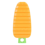 Carrot Shape Vegetable Brush Potato Scrubbing Brush Fruit Cleaner Kitchen ScrubberOrange