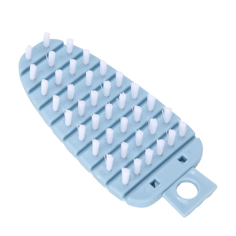 Carrot Shape Vegetable Brush Potato Scrubbing Brush Fruit Cleaner Kitchen ScrubberBlue In Australia - Darrahopens