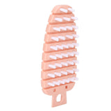 Carrot Shape Vegetable Brush Potato Scrubbing Brush Fruit Cleaner Kitchen ScrubberPink In Australia - Darrahopens