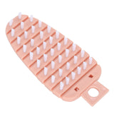 Carrot Shape Vegetable Brush Potato Scrubbing Brush Fruit Cleaner Kitchen ScrubberPink