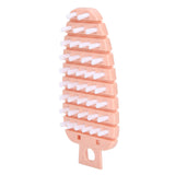 Carrot Shape Vegetable Brush Potato Scrubbing Brush Fruit Cleaner Kitchen ScrubberPink
