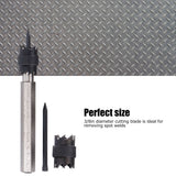 13Pcs Spot Weld Cutter Set 3/8in Spot Weld Cutter Remover Drill Bits Tool with Replacement Blade