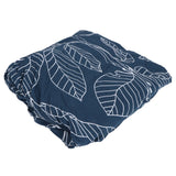 Blue Leaves Soft Elastic Sofa Cover Washable Sofa Slipcover Furniture Protector for Home2 Seater In Australia - Darrahopens