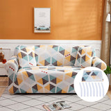 Elastic Sofa Cover Polyester Fiber Soft Slipcover Couch Cover Home Furniture Protector1 Seater