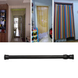 Window Curtain Rail Telescopic Spring Tension Rod for Kitchen Bathroom Wardrobe Utensils25‑40cm