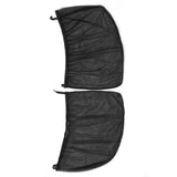 2Pcs Car Sun Shade UV Protection Anti Mosquito Car Rear Side Window Mesh Screens(For SUV ) In Australia - Darrahopens