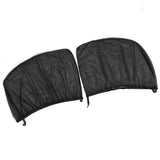 2Pcs Car Sun Shade UV Protection Anti Mosquito Car Rear Side Window Mesh Screens(For SUV ) In Australia - Darrahopens