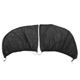 2Pcs Car Sun Shade UV Protection Anti Mosquito Car Rear Side Window Mesh Screens(For Sedan ) In Australia - Darrahopens