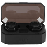 Binaural Bluetooth Headphones Portable Bluetooth Headset Earphones for Driving UseBlack In Australia - Darrahopens