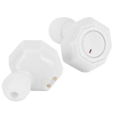 Binaural Bluetooth Headphones Portable Bluetooth Headset Earphones for Driving UseWhite