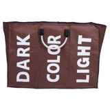 Laundry Basket Household Foldable Waterproof Clothes Storage Bag Organizer Coffee In Australia - Darrahopens