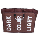 Laundry Basket Household Foldable Waterproof Clothes Storage Bag Organizer Coffee In Australia - Darrahopens