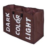 Laundry Basket Household Foldable Waterproof Clothes Storage Bag Organizer Coffee In Australia - Darrahopens