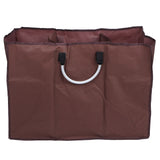 Laundry Basket Household Foldable Waterproof Clothes Storage Bag Organizer Coffee In Australia - Darrahopens