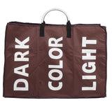Laundry Basket Household Foldable Waterproof Clothes Storage Bag Organizer Coffee In Australia - Darrahopens