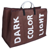 Laundry Basket Household Foldable Waterproof Clothes Storage Bag Organizer Coffee In Australia - Darrahopens
