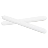 2Pcs Car Door Edge Guard Anti Collision Buffer Trim Cover Protector Accessory White