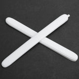 2Pcs Car Door Edge Guard Anti Collision Buffer Trim Cover Protector Accessory White