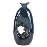 Incense Burner Ceramic Backflow Incense Holder for Teahouse Home Office Decoration