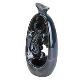 Incense Burner Ceramic Backflow Incense Holder for Teahouse Home Office Decoration