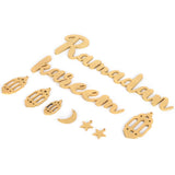Wooden Hanging Plaque Sign Pendant Ornament Wall DIY Letter Wall Ornaments Home DecorationGold In Australia - Darrahopens