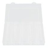 100PCS Transparent Coin Storage Box 17/20/25/27/30mm Round Coin Capsules Containers Protector