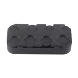 Rectangle Euro Coin Dispenser Plastic Coin Holders Storage Box Organizer Car Use