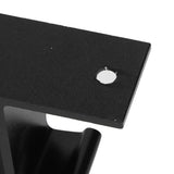 Black Washstand Wall Mounted Washbasin Rack Hook Holder Bathroom Toilet Accessory