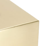 Tissue Box Innovative Rectangular 304 Stainless Steel Napkin Paper Holder Container Gold