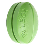 4 Grid Pills Case Round Portable Medicine Box Holder Organizer for Home Travel SuppliesGreen In Australia - Darrahopens