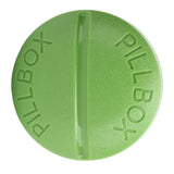 4 Grid Pills Case Round Portable Medicine Box Holder Organizer for Home Travel SuppliesGreen In Australia - Darrahopens