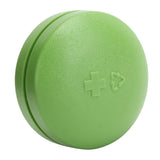 4 Grid Pills Case Round Portable Medicine Box Holder Organizer for Home Travel SuppliesGreen