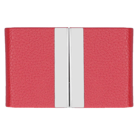Large Capacity Business Card Holder Pocket Name Card Box Case for Men Double OpenRed 400# In Australia - Darrahopens