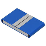 Large Capacity Business Card Holder Pocket Name Card Box Case for Men Double OpenBlue 400# In Australia - Darrahopens