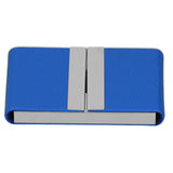 Large Capacity Business Card Holder Pocket Name Card Box Case for Men Double OpenBlue 400# In Australia - Darrahopens