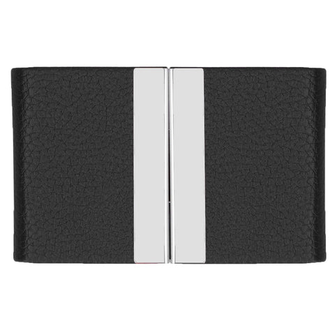 Large Capacity Business Card Holder Pocket Name Card Box Case for Men Double OpenBlack 400# In Australia - Darrahopens