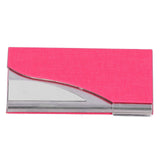 Business Card Holder Name Card Storage Box Case Holder Organizer Gifts for Men WomenRed 980# In Australia - Darrahopens