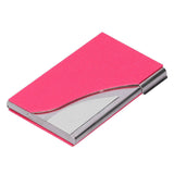 Business Card Holder Name Card Storage Box Case Holder Organizer Gifts for Men WomenRed 980# In Australia - Darrahopens