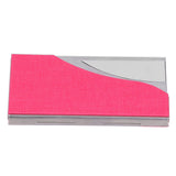 Business Card Holder Name Card Storage Box Case Holder Organizer Gifts for Men WomenRed 980#