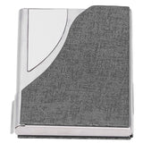 Business Card Holder Name Card Storage Box Case Holder Organizer Gifts for Men WomenGray 980#