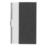Business Card Holder Stainless Steel Name Card Case for Traveling and Business SuppliesBlack 701# In Australia - Darrahopens