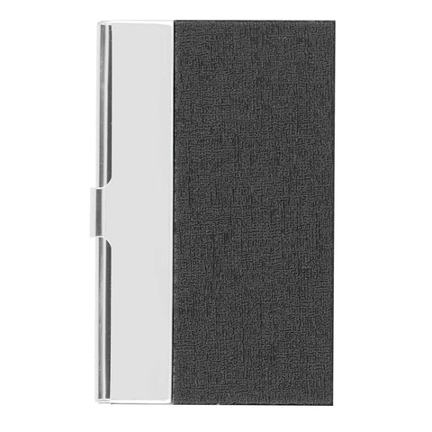 Business Card Holder Stainless Steel Name Card Case for Traveling and Business SuppliesBlack 701# In Australia - Darrahopens